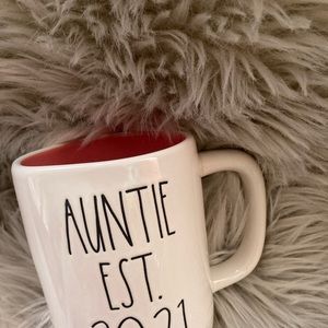 Rae Dunn Mug Auntie Est 2021